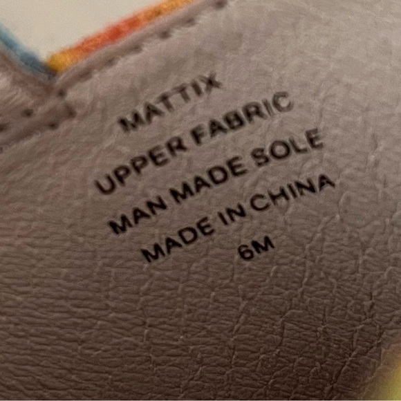 JEFFREY CAMPBELL Mattix Tie-Dye Platform Sandal Size 6 70’s Retro Boho Hippie - Picture 8 of 12